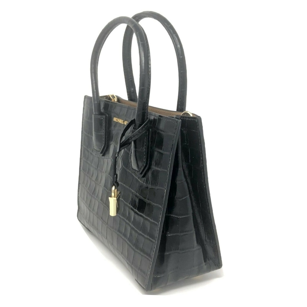 Michael Kors Women's Leather Medium Messenger Bag - Picture 3 of 3